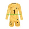 Camiseta Francia Hugo Lloris 1 Portero Niño Primera Equipación Euro 2024 Manga Larga